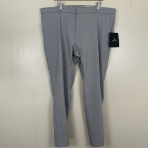 Collection by Michael Strahan Men's 42x30 Light Gray Dress Pants Office NEW